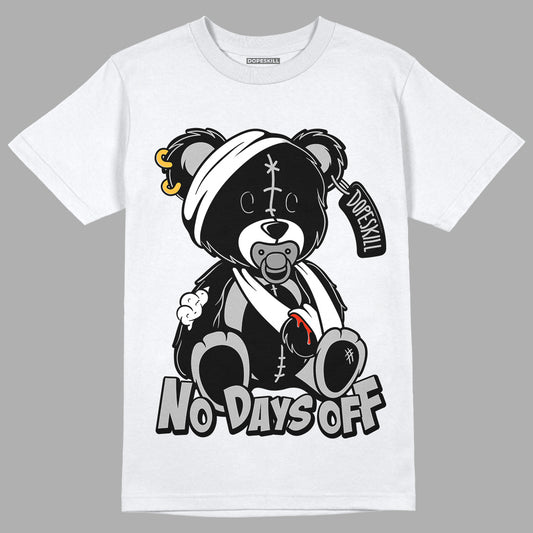 YZ 450 Utility Black DopeSkill T-Shirt Hurt Bear Graphic - White