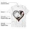 AJ 3 Neapolitan DopeSkill T-Shirt Heart AJ 3 Graphic