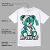 Green Snakeskin Dunk Low DopeSkill T-Shirt Hurt Bear Graphic