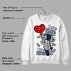 Midnight Navy 4s DopeSkill Sweatshirt Love Sick Graphic