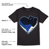 Hyper Royal 12s DopeSkill T-Shirt Heart AJ 12 Graphic