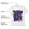 AJ 3 Dark Iris DopeSkill T-Shirt Drip Too Hard Graphic