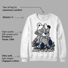 Midnight Navy 4s DopeSkill Sweatshirt MOMM Bear Graphic