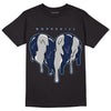 Georgetown 6s DopeSkill T-Shirt Slime Drip Heart Graphic - Black