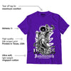 AJ 13 Court Purple DopeSkill Purple T-shirt Juneteenth Graphic