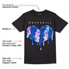 Hyper Royal 12s DopeSkill T-Shirt Slime Drip Heart Graphic