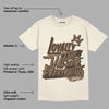 AJ 1 Low OG “Reverse Mocha” DopeSkill Sail T-shirt LOVE Graphic