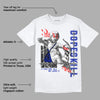 Racer Blue White Dunk Low DopeSkill T-Shirt You Got All My Love Graphic