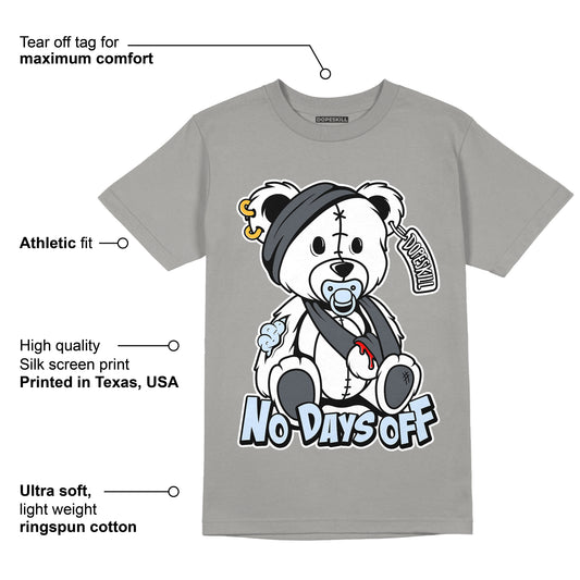 AJ 11 Cool Grey DopeSkill Grey T-shirt Hurt Bear Graphic