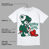 Lottery Pack Malachite Green Dunk Low DopeSkill T-Shirt Broken Heart Graphic