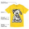 AJ 4 Lightning DopeSkill Tour Yellow T-shirt Hurt Bear Graphic