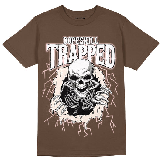 Jordan 3 Neapolitan DopeSkill Dark Mocha T-shirt Trapped Halloween Graphic
