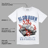 AJ 13 French Blue DopeSkill T-Shirt Slow Burn Graphic