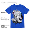 Hyper Royal 12s DopeSkill Hyper Royal T-shirt Hold My Own Graphic