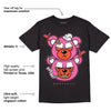 GS Pinksicle 5s DopeSkill T-Shirt New Double Bear Graphic