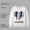 Midnight Navy 4s DopeSkill Sweatshirt Juneteenth Heart Graphic