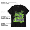 AJ 5 Green Bean DopeSkill T-Shirt LOVE Graphic