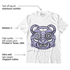 AJ 11 Low Pure Violet DopeSkill T-Shirt Robo Bear Graphic