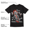 Black Canvas 4s DopeSkill T-Shirt True Love Will Kill You Graphic