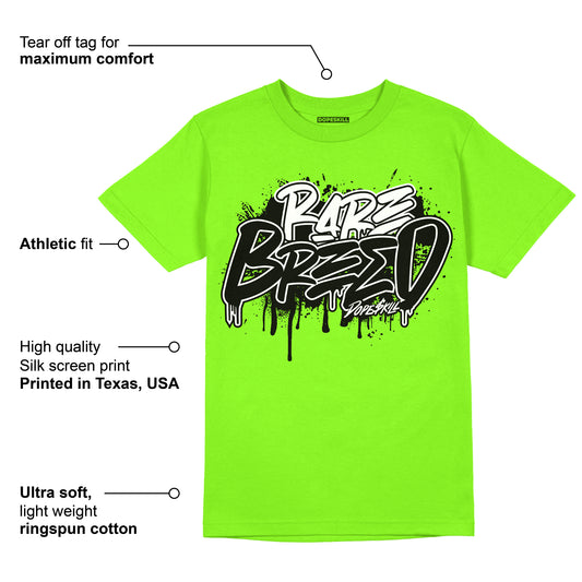 Neon Green Collection DopeSkill Neon Green T-shirt Rare Breed Graphic