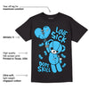 University Blue 13s DopeSkill T-Shirt Love Sick Graphic