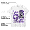 AJ 3 Dark Iris DopeSkill T-Shirt Real Ones Move In Silence Graphic