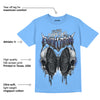 University Blue 6s DopeSkill University Blue T-Shirt DopeSkill Evolution Graphic