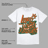 Dunk Low Team Dark Green Orange DopeSkill T-Shirt LOVE Graphic
