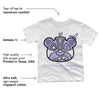 Pure Violet 11s Low DopeSkill Toddler Kids T-shirt Sneaker Bear Head Graphic