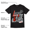 Black Canvas 4s DopeSkill T-Shirt LOVE Graphic