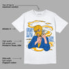 Dunk Blue Jay and University Gold DopeSkill T-Shirt Money Is The Motive Graphic