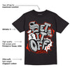 Black Canvas 4s DopeSkill T-Shirt Set It Off Graphic