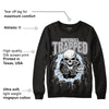 Black Metallic Chrome 6s DopeSkill Sweatshirt Trapped Halloween Graphic