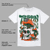 Dunk Low Team Dark Green Orange DopeSkill T-Shirt Trippin Graphic