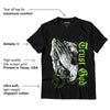 AJ 5 Green Bean DopeSkill T-Shirt Trust God Graphic