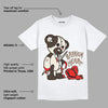 AJ 1 Low OG “Reverse Mocha” DopeSkill T-Shirt Broken Heart Graphic