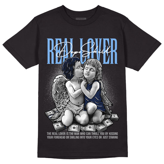Georgetown 6s DopeSkill T-Shirt Real Lover Graphic - Black