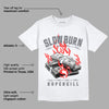 AJ 11 Cool Grey DopeSkill T-Shirt Slow Burn Graphic