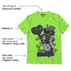AJ 5 Green Bean DopeSkill Green Bean T-shirt Love Sick Graphic