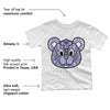 Pure Violet 11s Low DopeSkill Toddler Kids T-shirt SNK Bear Graphic