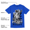 Hyper Royal 12s DopeSkill Hyper Royal T-shirt Juneteenth Graphic