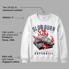 Midnight Navy 4s DopeSkill Sweatshirt Slow Burn Graphic