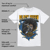 Dunk Blue Jay and University Gold DopeSkill T-Shirt New Black Queen Graphic