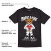 Dunk Low Panda White Black DopeSkill T-Shirt Fake Love Graphic