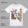 Orange Black White DopeSkill T-Shirt You Got All My Love Graphic