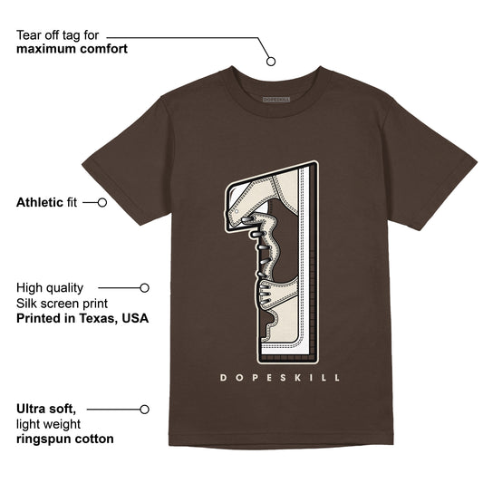 AJ 1 Low OG “Reverse Mocha” DopeSkill Ridgerock T-shirt No.1 Graphic