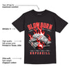 AJ 9 Chile Red DopeSkill T-Shirt Slow Burn Graphic