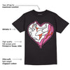 GS Pinksicle 5s DopeSkill T-Shirt Heart AJ 5 Graphic