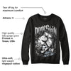 Black Metallic Chrome 6s DopeSkill Sweatshirt Money On My Mind Graphic