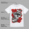 Fire Red 3s DopeSkill T-Shirt Don't Quit Graphic